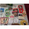Image 2 : 3 Beer Steins, Assorted Advertising Coasters 