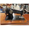 Image 10 : Singer Sewing Machine with Cabinet & Stool 