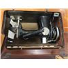 Image 11 : Singer Sewing Machine with Cabinet & Stool 