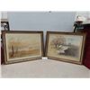 Image 1 : 2 David J Romeril Original Watercolor & 200/950 Signed