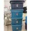 Image 3 : 6 Totes, 5 Lids 