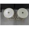 Image 2 : 2 Steel Stools 25'' H 