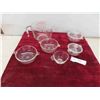 Image 1 : 6pcs Pyrex Measuring Cup , Bowls with Lids & More 