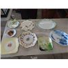 Image 1 : Vintage China Serving Plates / Platters , Cake 
