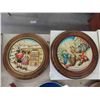 Image 2 : 9 Collector Plates (3) with Wood Frames 