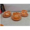 Image 3 : 9pcs Fire King : Cups , Saucers , Creamers 