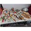 Image 1 : Vintage Kitchen Tools , Knives , Tenderizer, Rolling Pins, 