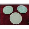 Image 2 : 6pcs Jadite Saucers , Cups + 6 Spice Shaker Jars in 