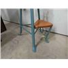 Image 2 : Vintage Kitchen Stool with Fold Down Step 23'' H 