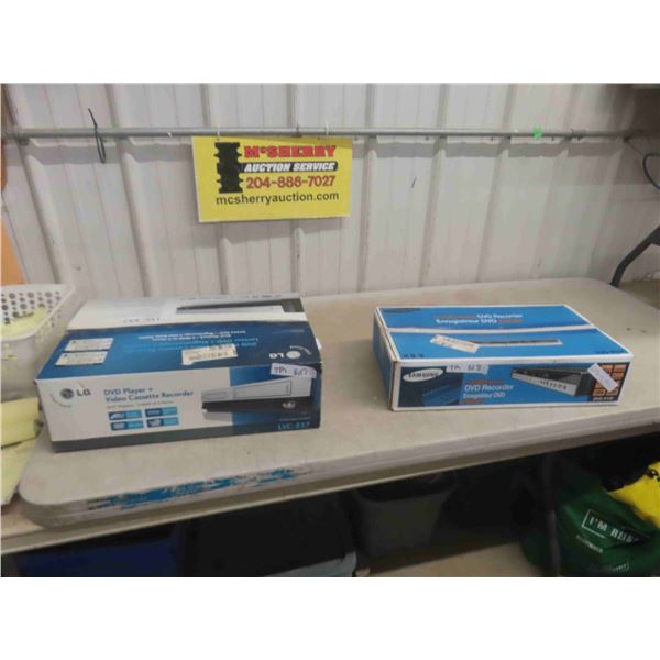 LG DVD Video/Cassette Player/Receiver