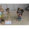 Image 2 : China Vase, Covered Dish, Figurines 