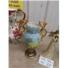 Image 3 : China Vase, Covered Dish, Figurines 