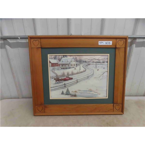 Framed Picture 21'' x 25'' 