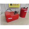 Image 1 : Quick Silver Poly Boat Gas Can, Metal Gas Can 