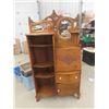 Image 1 : Oak Secretary Desk 70'' x 36'' x 10'' 