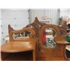 Image 2 : Oak Secretary Desk 70'' x 36'' x 10'' 