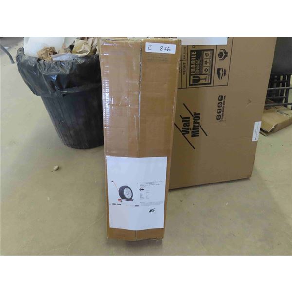new- BEAMNOVA heavy duty tire ddolly, orange, industrial/