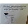 Image 2 : new- BEAMNOVA heavy duty tire ddolly, orange, industrial/