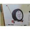 Image 3 : new- BEAMNOVA heavy duty tire ddolly, orange, industrial/