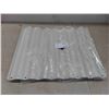 Image 1 : 8 pieces, 24"x18" steel skirting 