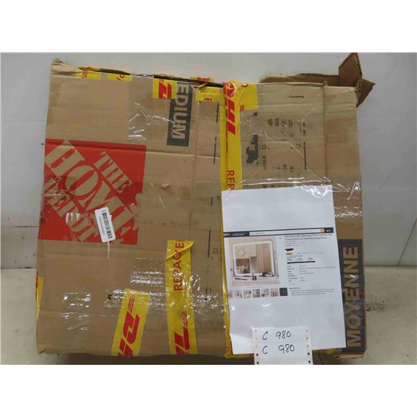 STARLEAD 22.8"x18.2" makeip mirror with lights