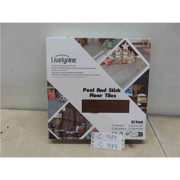 New- Livelynine walnut wood peel and stick