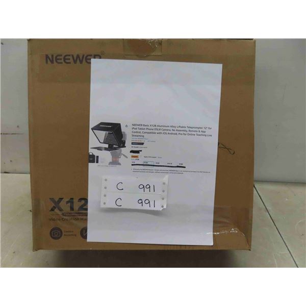new-NEEWER basic X12B alluminum alloy liftable teleprompter 