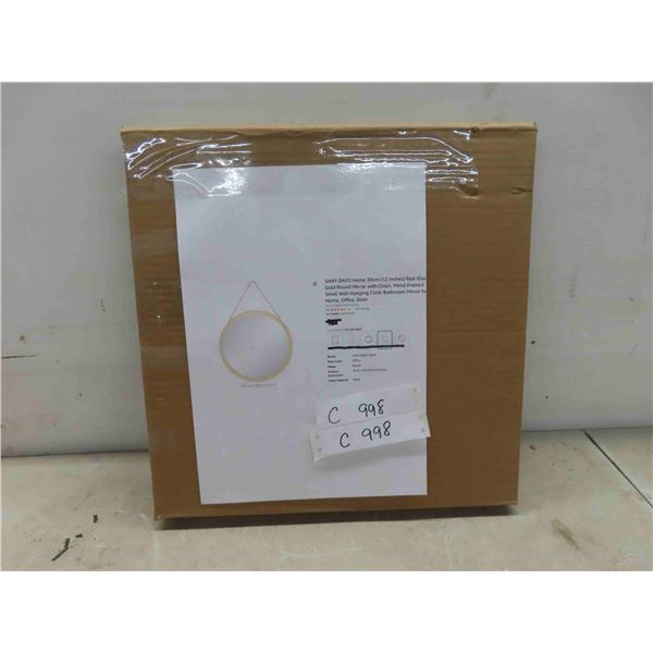 SANY DAYO home 30 cm real glass gold