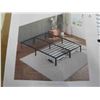 Image 3 : metal platforms bed frames queen size,