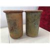 Image 2 : 5 military insterment storage cans 