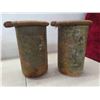 Image 3 : 5 military insterment storage cans 
