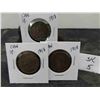 Image 1 : 3 1918 Canada Large Pennies