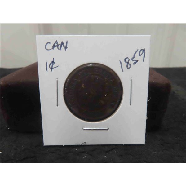 1859 Canada Large Cent 