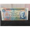 Image 1 : 1972 Canada $5 Bill