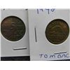 Image 2 : (4) Canadian Nickels 1936, 1942, 1945, 1947