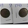 Image 3 : (4) Canadian Nickels 1927, 1932, 1934, 1936