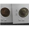 Image 3 : (4) Canadian Nickels 1936,1941,42, 1951