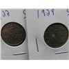 Image 2 : (4) Canadian Nickels 1922,29,36, 1947