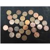 Image 4 : 80 Pennies Canadain and USA 