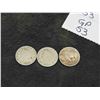 Image 1 : (3) USA Nickles 1900,1907,1920