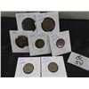 Image 1 : (7) Canadain Pennies 1884,1917,18,28,43,51,1952