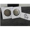 Image 1 : (2) Canadian 50 Cent Coins 1970,1978