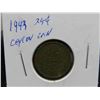 Image 2 : (4) Coins USA 1938 Penny, 1939 Great Britian, 1 cent 