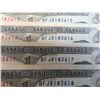 Image 2 : (4) Crisp Canadian 1973 $1 Bill With Consecutive 