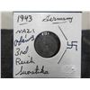 Image 11 : 5 Nazi Germany 1940-1943 Swastika Afennig Coins