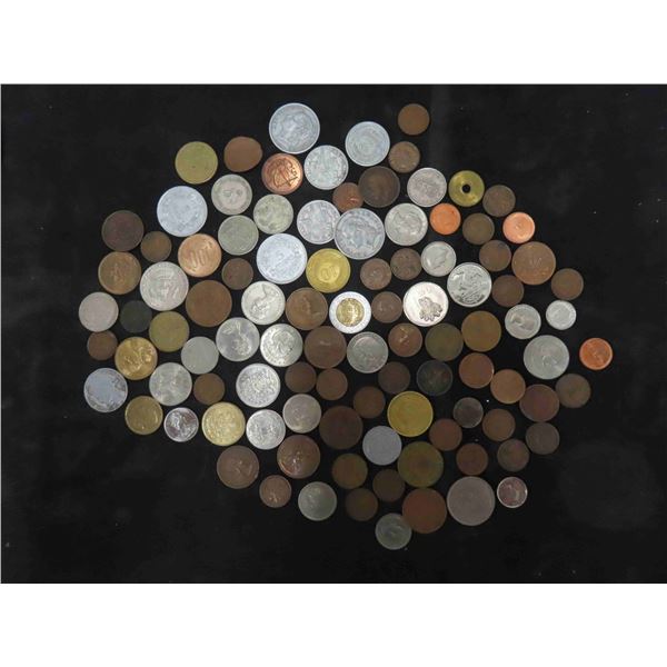 100 Vintage Coins Canada, USA and World