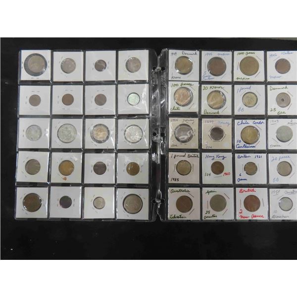 40 US, Peru, Austria, Spain ect Vintage Coins