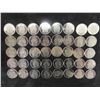 Image 1 : 40 Uncirculated Canada 1952-2002 50 Cent Coins