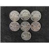 Image 8 : 49 Uncirculated Canada 1963 Nickels