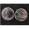 Image 3 : 35 Uncirculated 1964 Canada Beaver Nickels